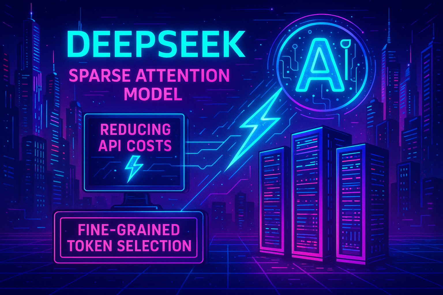 DeepSeek، مدل «توجه پراکنده» جدیدی را منتشر کرد که هزینه‌های استفاده API را نصف می‌کند